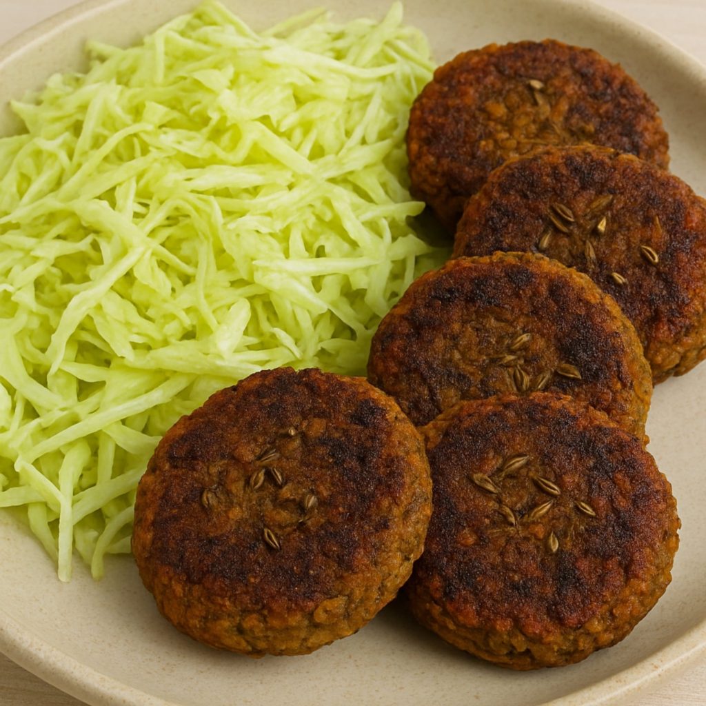 chiftele-linte-salata-varza